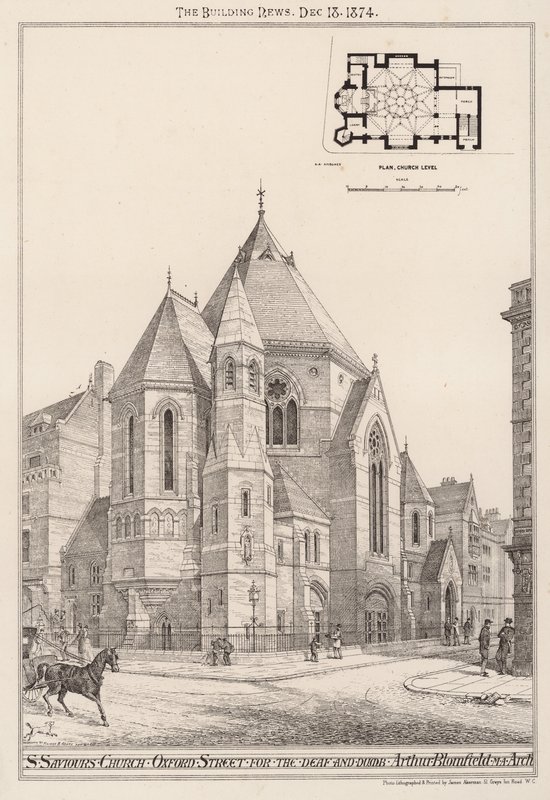 St Savios Church, Oxford Street, for døve og stumme av English School