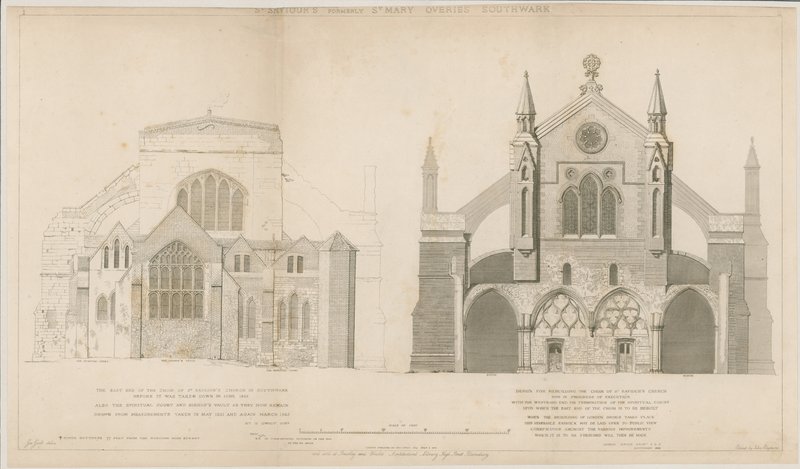 St Savios Church, tidligere St Mary Overies, Southwark av English School