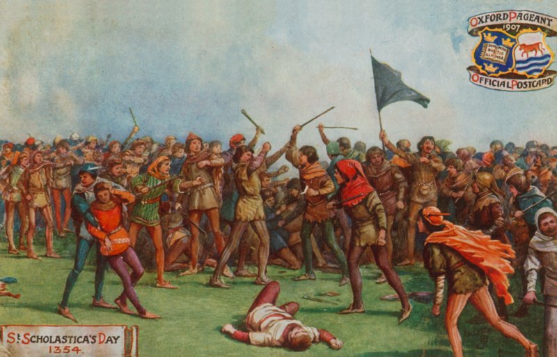 St Scholasticas Day, 1354 av English School
