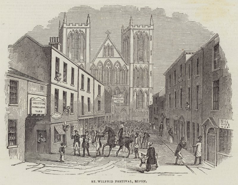 St Wilfrid Festival, Ripon (gravering) av English School