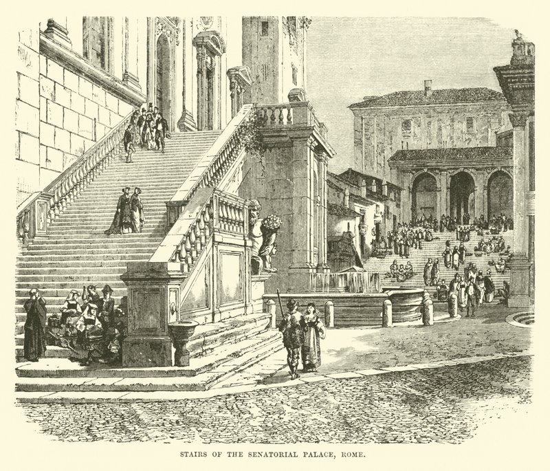 Trapper av Senatorpalasset, Roma av English School