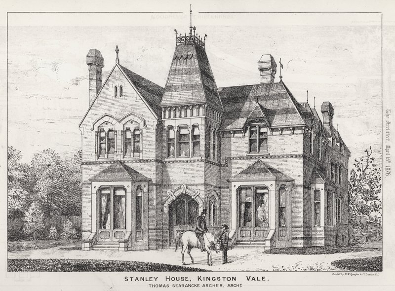 Stanley House, Kingston Vale (gravering) av English School
