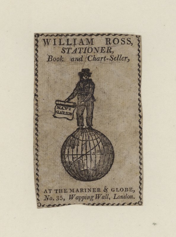 Skriver, William Ross, byttekort av English School