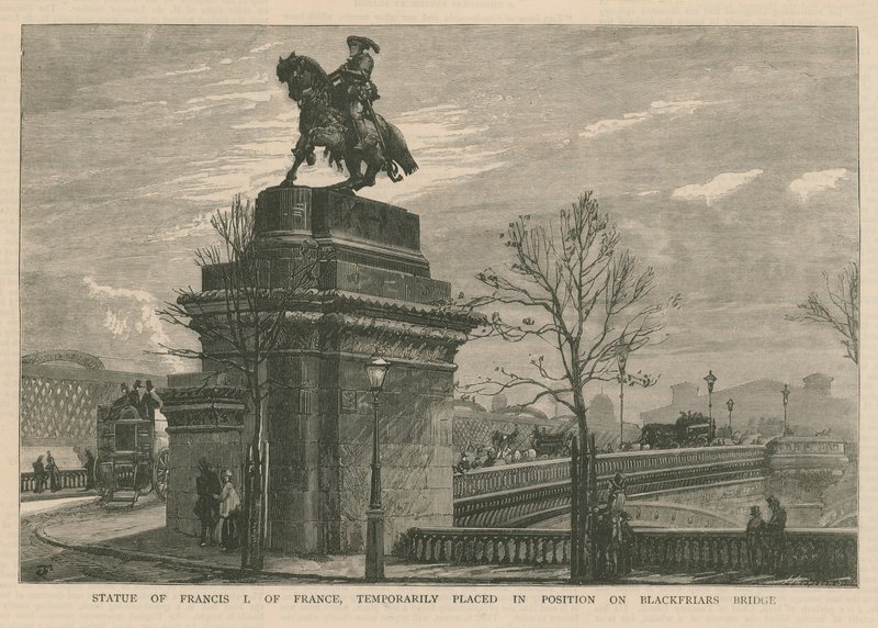 Statue av Frans I av Frankrike av English School