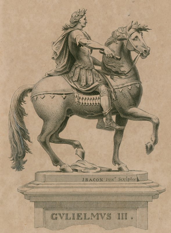 Statue av kong William den tredje, på St James