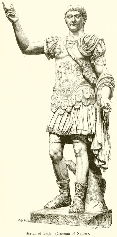 Statue av Trajan av English School