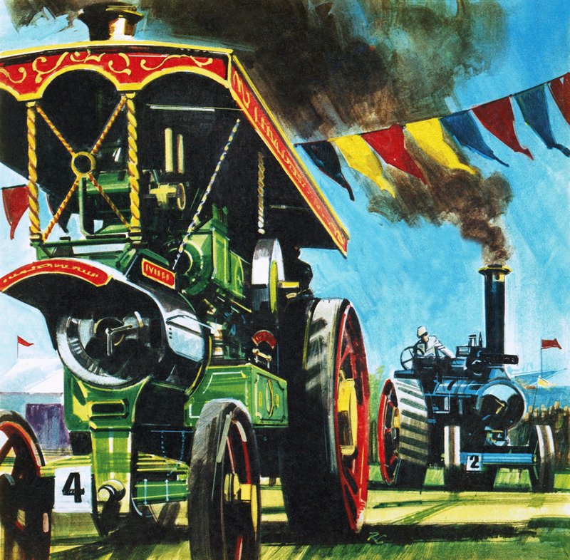 Steam rally av English School