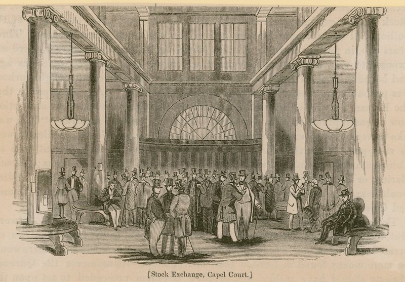 Børs, Capel Court av English School
