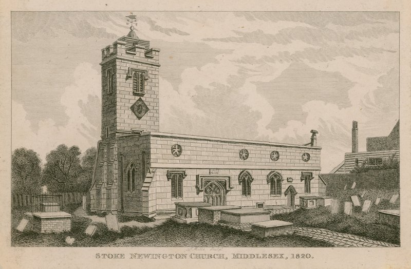 Stoke Newington kirke av English School