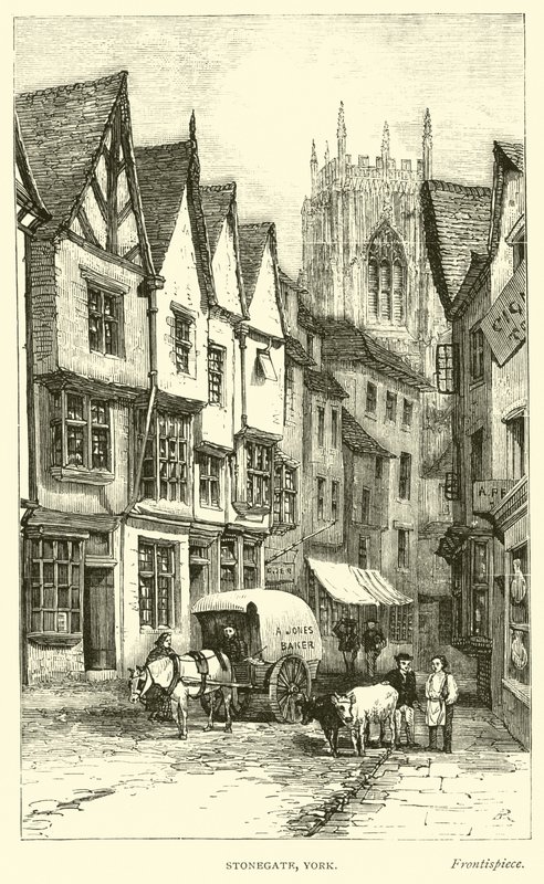 Stonegate, York av English School