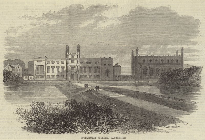 Stonyhurst College, Lancashire (gravering) av English School