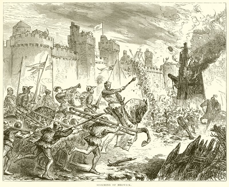 Storming av Berwick av English School