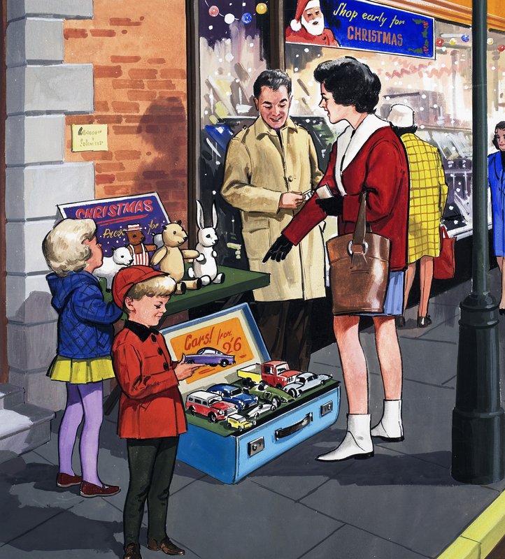 Street Hawker av English School