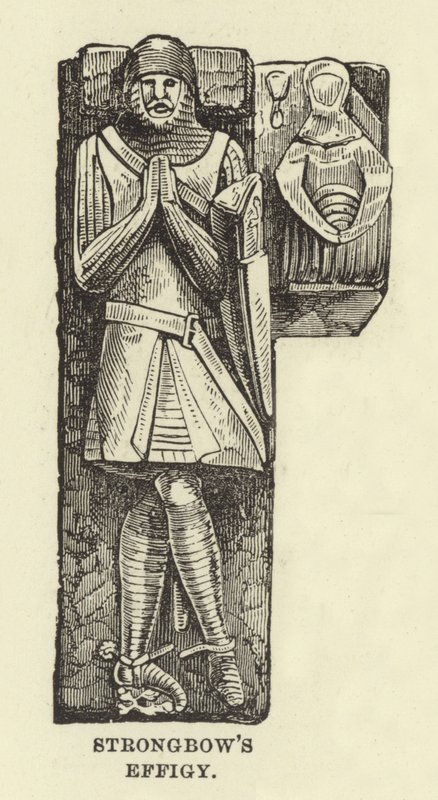 Strongbows Effigy av English School