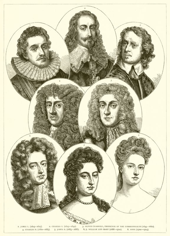 Stuarts osv av English School