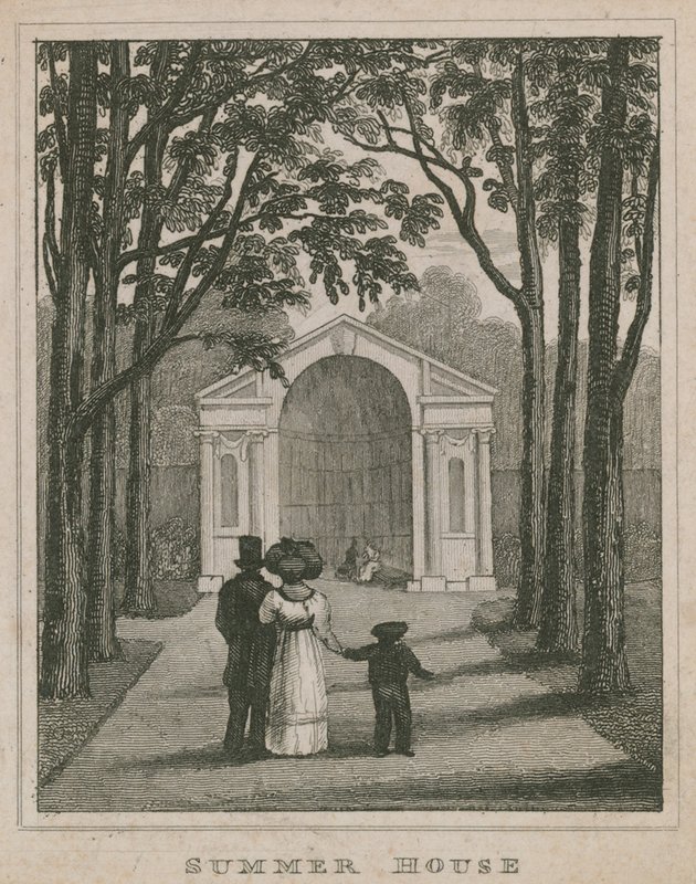Summer House, Kensington Gardens, London av English School