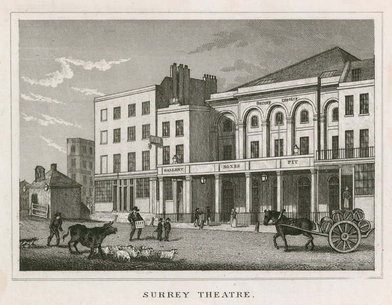 Surrey Theatre, Blackfriars Road, London av English School