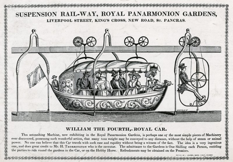 Suspensjonsjernbane, Royal Panarmonion Gardens av English School