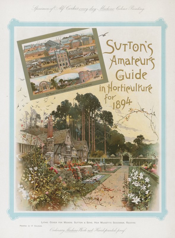 Suttons Amateurs Guide in Horticulture for 1894 av English School