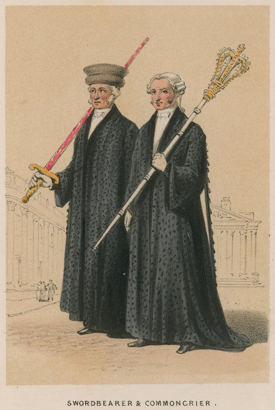 Sverdbærer og Commoncrier av English School