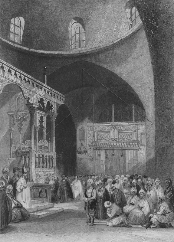 Jødenes synagoge, Jerusalem av English School