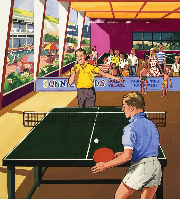 Bordtennisspillere av English School