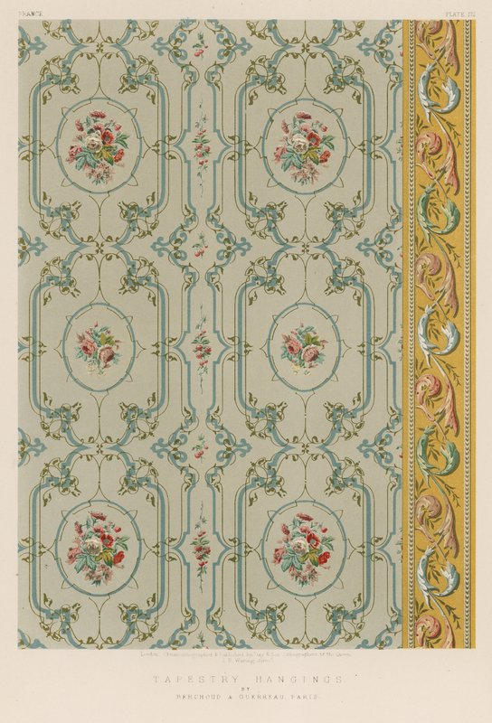 Tapestry Hangings av Berchoud og Guerreau, Paris av English School