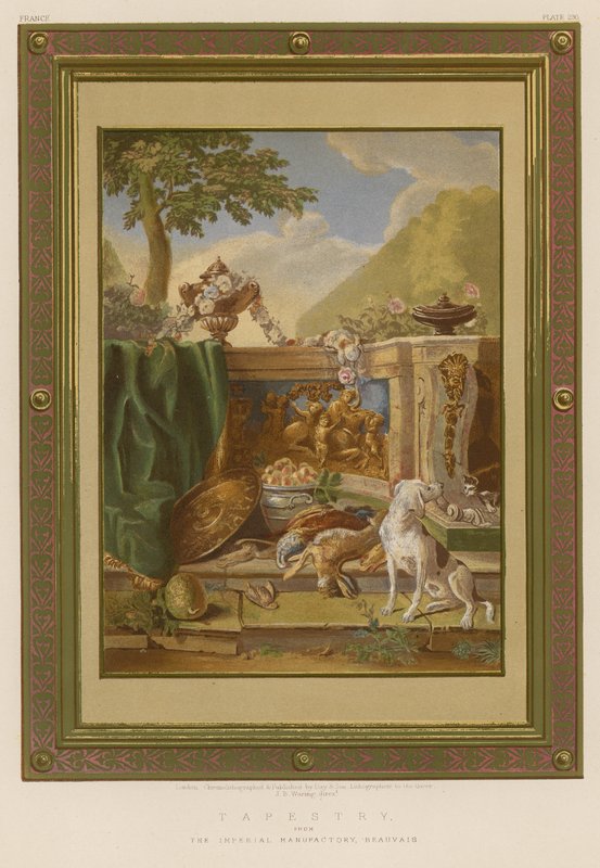 Tapet fra The Imperial Manufactory, Beauvais av English School