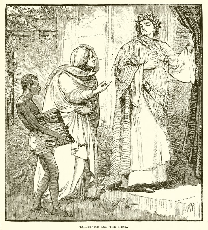 Tarquinius og Sibylla av English School