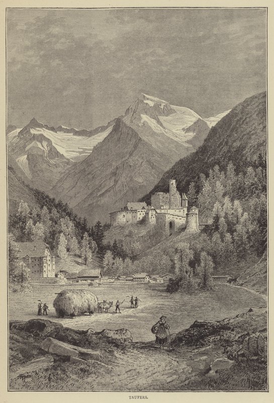 Taufers (gravering) av English School