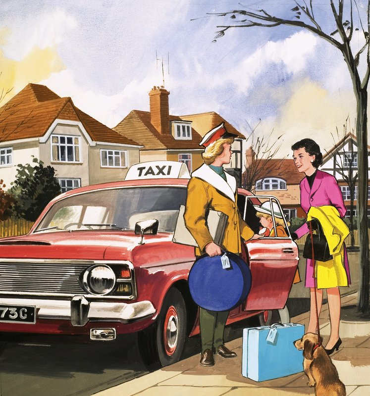 Taxi jente av English School