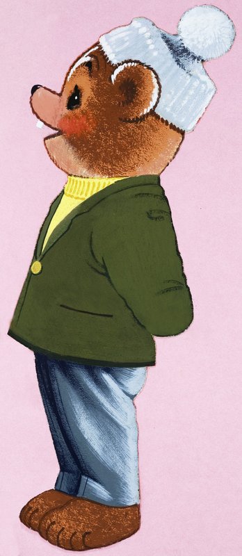 Bamse (med skjulte gjenstander) av English School