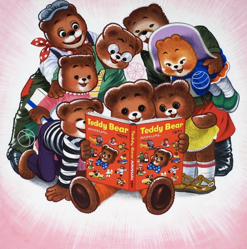 Bamse (med skjulte gjenstander) av English School
