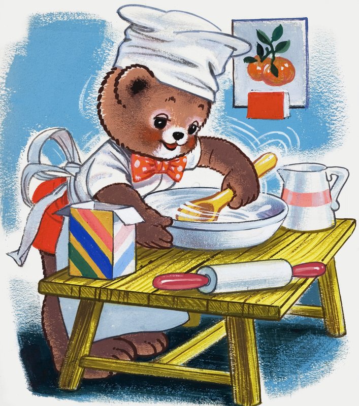 Bamse (med skjulte gjenstander) av English School