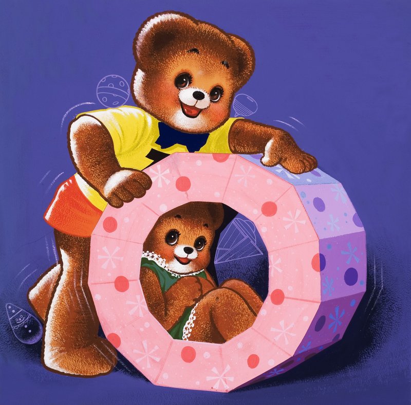Bamse (med skjulte gjenstander) av English School