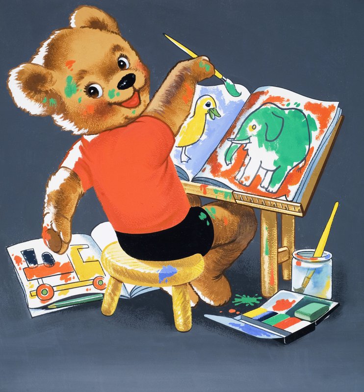 Teddybjørn av English School