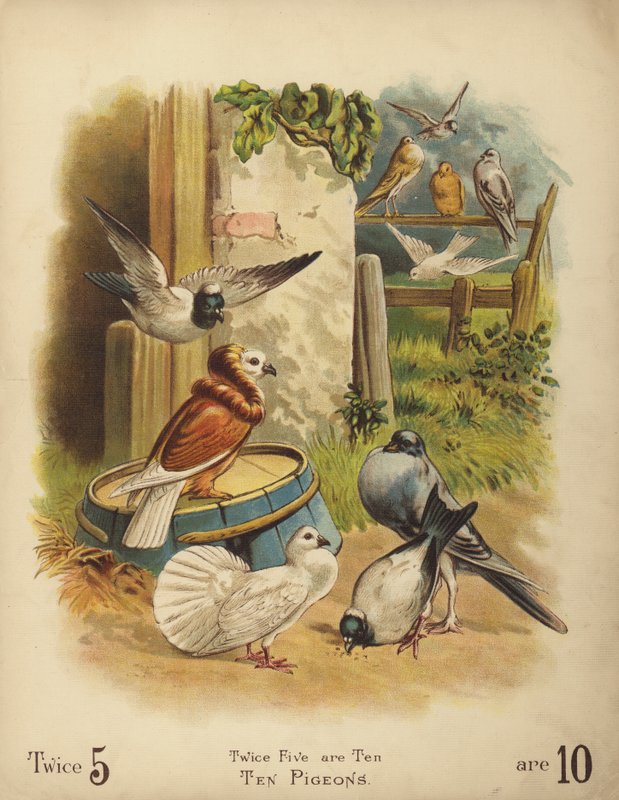 Ti duer (chromolitho) av English School