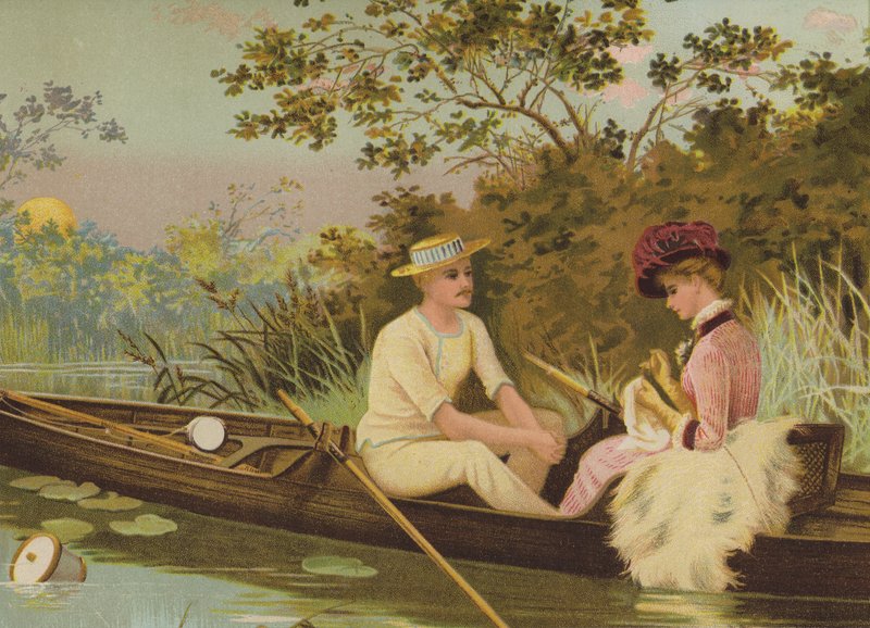 Tender Moments (chromolitho) av English School