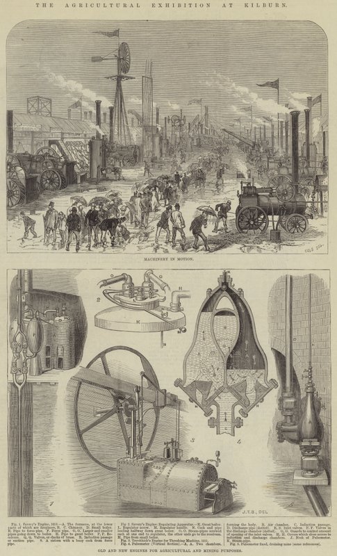 Landbruksutstillingen i Kilburn av English School
