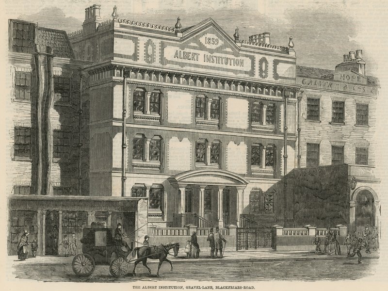 The Albert Institution, Gravel Lane, Blackfriars Road, London av English School