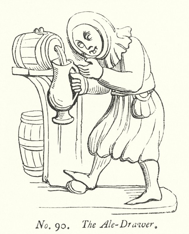 Ale-skuffen (gravering) av English School