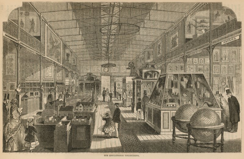 The Architectural Museum, South Kensington, London; Den pedagogiske samlingen av English School