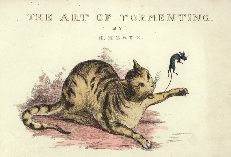 The Art of Tormenting (tonet gravering) av English School