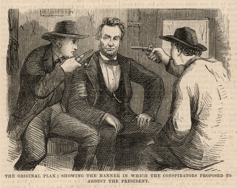 Mordet på president Lincoln; Den opprinnelige planen av English School