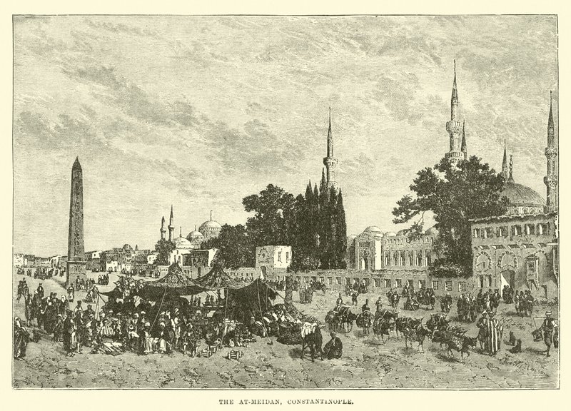 At-meidan, Konstantinopel av English School
