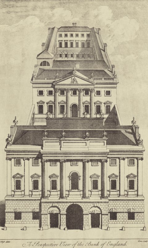 Bank of England, 1739 av English School