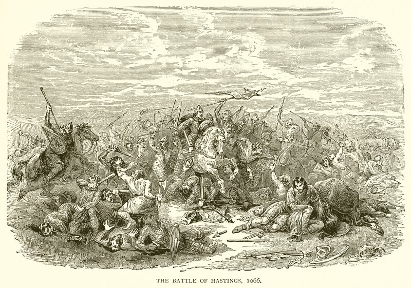 Slaget ved Hastings, 1066 av English School
