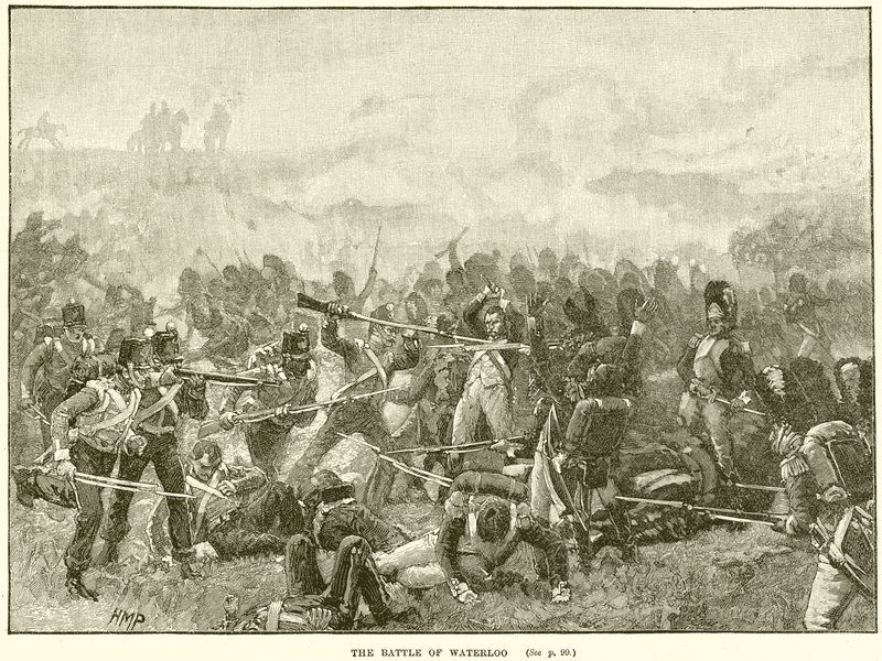 Slaget ved Waterloo av English School