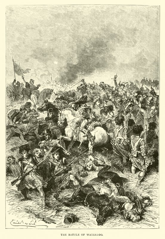 Slaget ved Waterloo av English School
