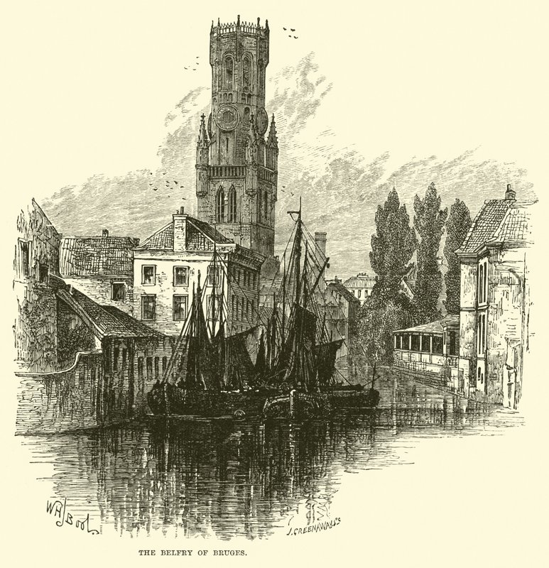 Klokketårnet i Brugge av English School
